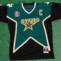 Mike Modano Dallas Stars 1998/99 Power Play Championship Jersey  