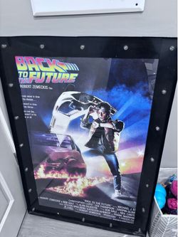 Vintage Back to the future poster