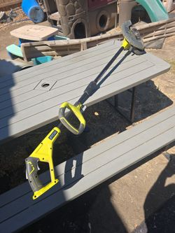 Ryobi eighteen volt edger. Not working good for parts110