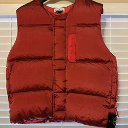 BNWT 100% Authentic STONE ISLAND Down Puffer Vest Size L