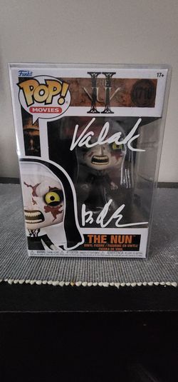 The Nun ( SIGNED AUTOGRAPH ) Funko pop