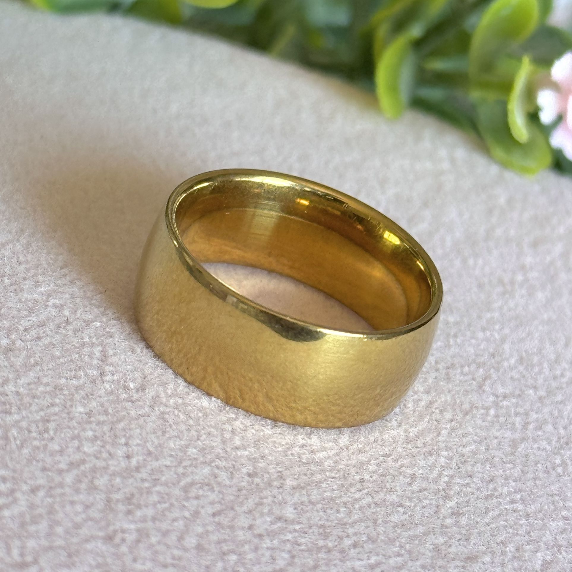 Copper Ring Band from Mexico Size 7