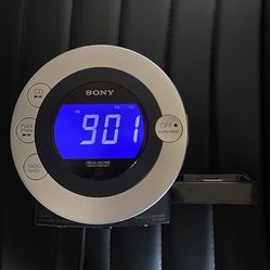 Sony Cd player/Radio alarm clock