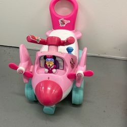 Toddlers Riding Car