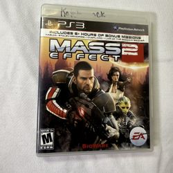 Mass Effect 2 (ps3) good condition