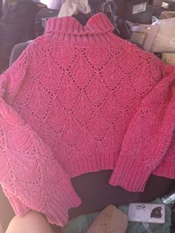 POL brand pink sweater