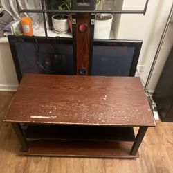 Small Table With Tv Holder 