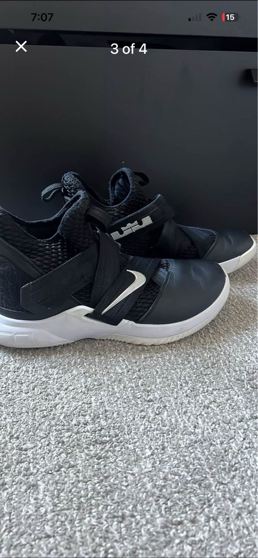 Black/White LeBron Soldier