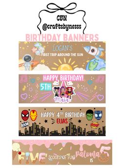 2x6 PRINTED Banner