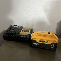 Dewalt 20v Battery 4ah And Charger