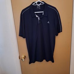 Adidas Climachill Dri Fit Men's Polo Shirt Size Large 