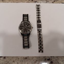 Watch And Bracelet For Men 