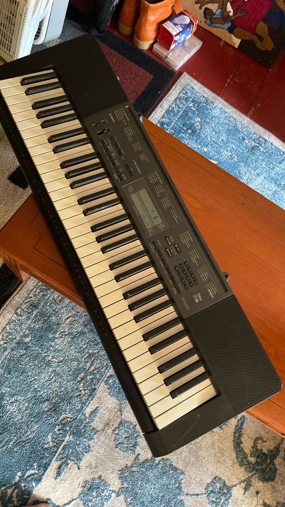  Casio CTK2080 Digital Piano / 61 Keys With Charger.