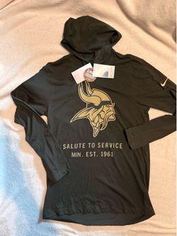 Hooded Minnesota Vikings On the Field apparel.