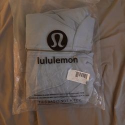 Baby blue Lululemon “Scuba” Jacket 