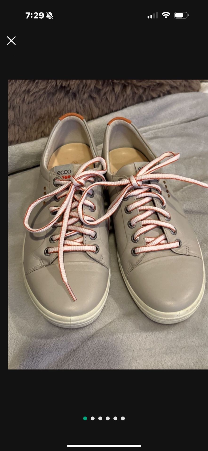 Women’s New Ecco Soft Leather Shoes Size 38/7