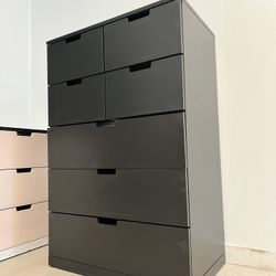 $350.- Like New Big IKEA Black Nordli Dresser Cajonera De Venta/ For sell Read Please