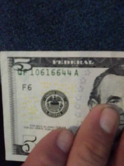 $5 error