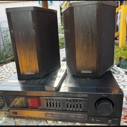 sony receiver & speakers