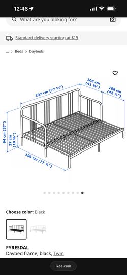 Twin Size Daybed