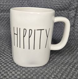 Rae Dunn Collection "Hippity" 16oz. Mug Relaxing Comfortable