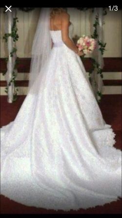 David's bridal wedding dress