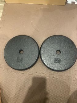 25lb Weight Plates x2