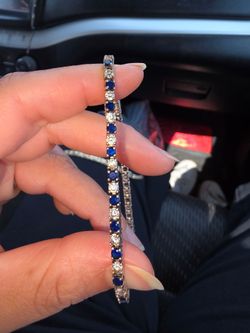Sterling silver woman's bracelet.