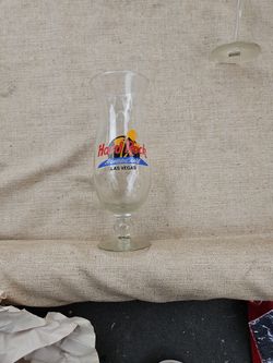 Hard Rock Las Vegas Hurricane Glass 