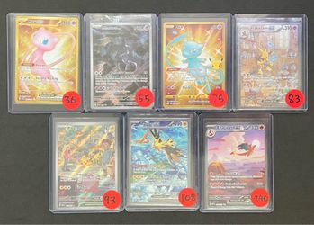 Pokemon singles - 151 SIR, Celebrations, Promo