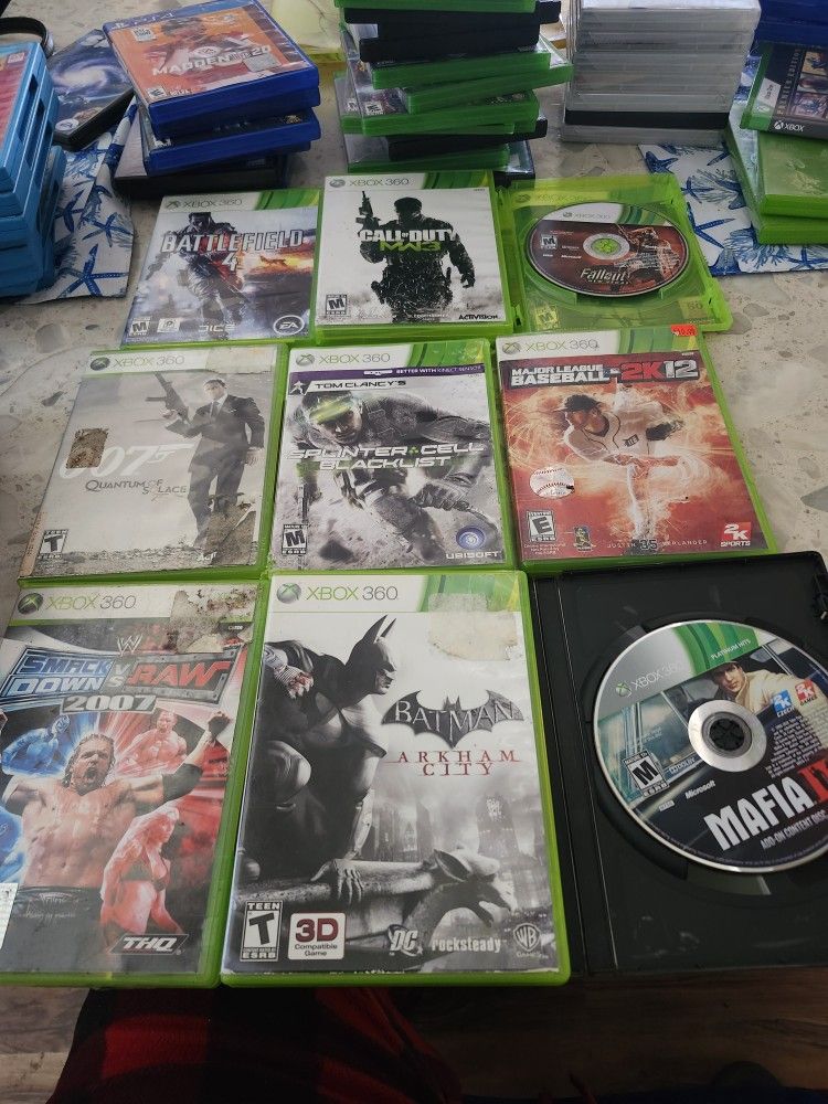 Xbox 360 Games ( Smack Down Vs Raw Is Gone )