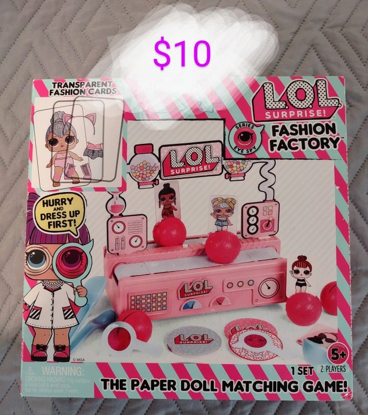 LOL Surprise Fashion Factory Game