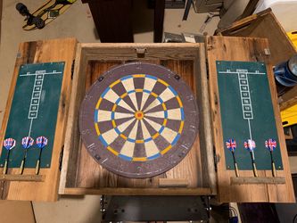 Vintage dart board