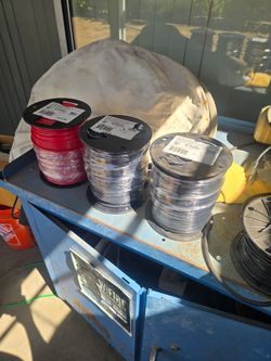 # 10 Stranded THHN 500' Spools (Red, Black)