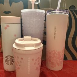 Starbucks Cherry Blossom 2026 Cups – Limited Edition Cups 🌸 (Set or Individual)