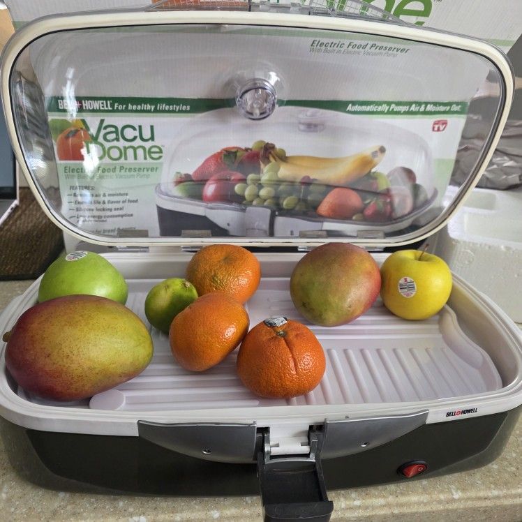 Bell+Howell Vacu Dome electric food preserver