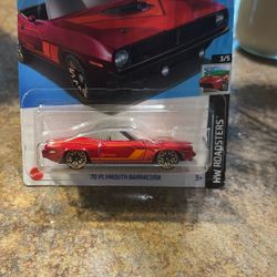 Hot Wheels '70 Plymouth Barracuda Roadsters