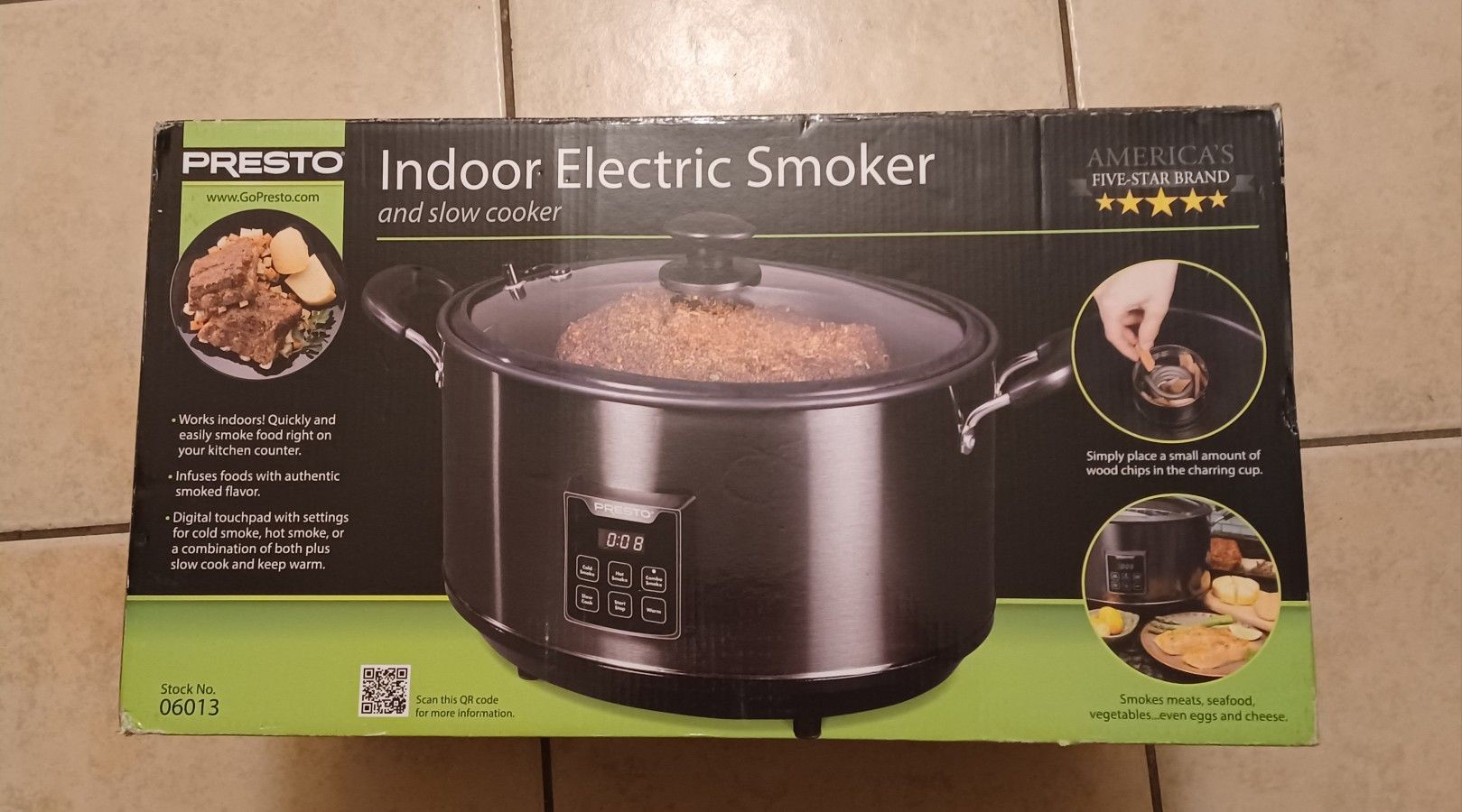 Presto 2024 indoor smoker