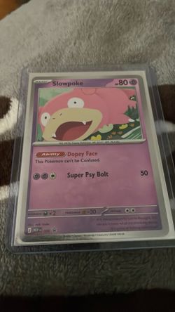 Slowpoke promo card