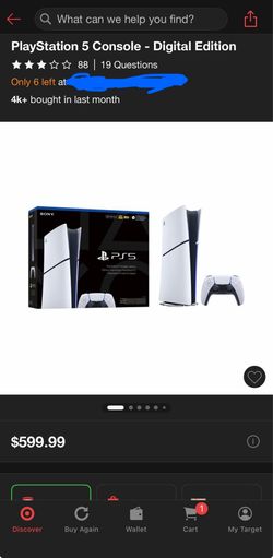 PS5- played twice digital version
