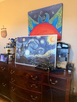 Starry Night Large Framed Art Print
