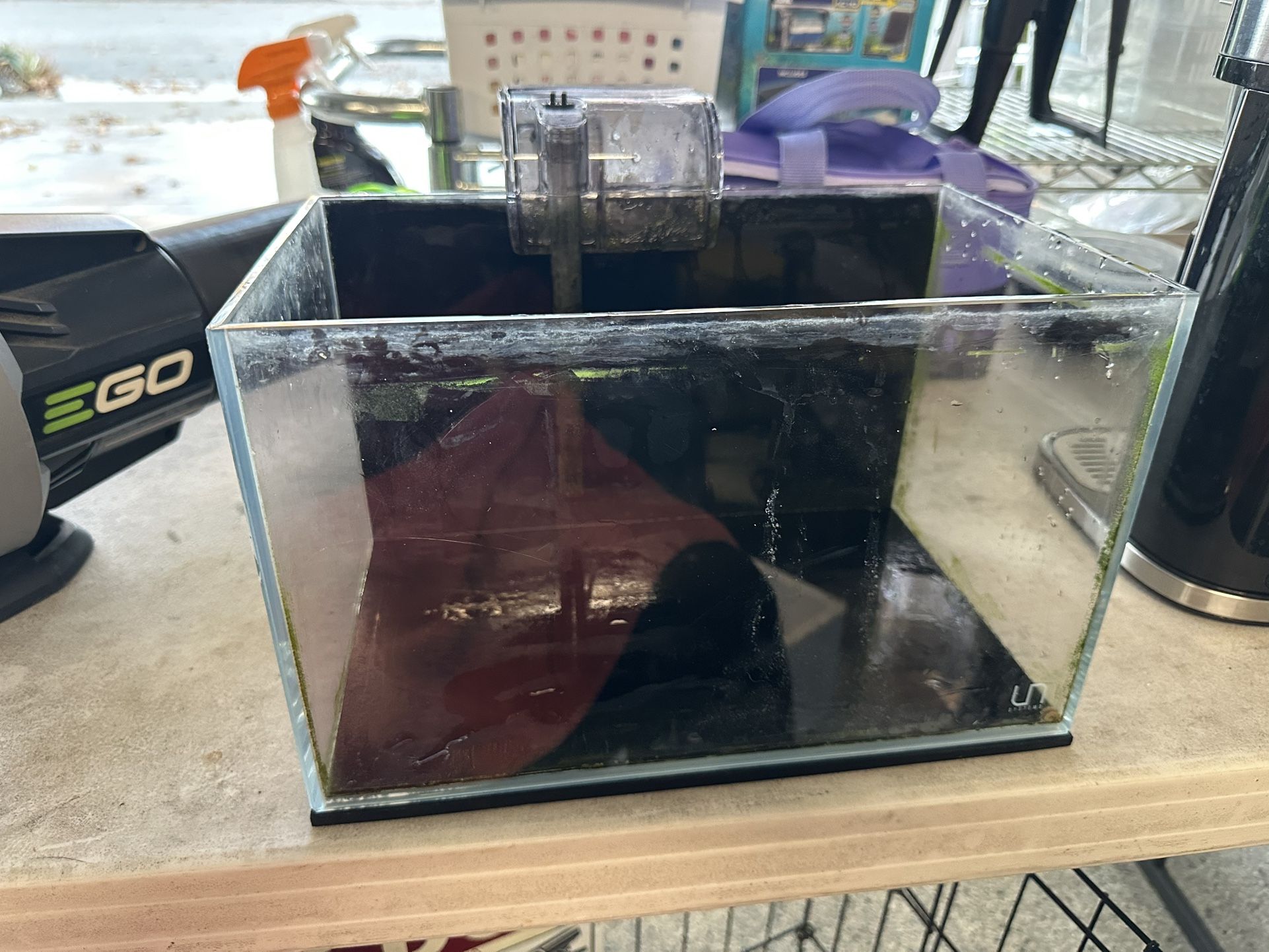 Uns Aquarium Fish Tank 2.9 Gallon 