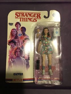 Stranger Things toys lot, Pez dispenser and cool decal sticker