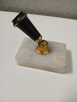 Vintage desk top pen holder