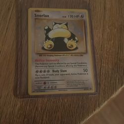 Snorlax Pokémon Promo 
