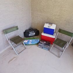 Camping And Tubing Equipment 