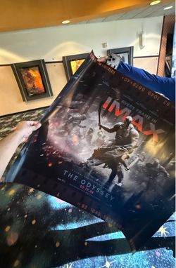 The Odyssey IMAX Poster Opening Night 34x30.5 Christopher Nolan