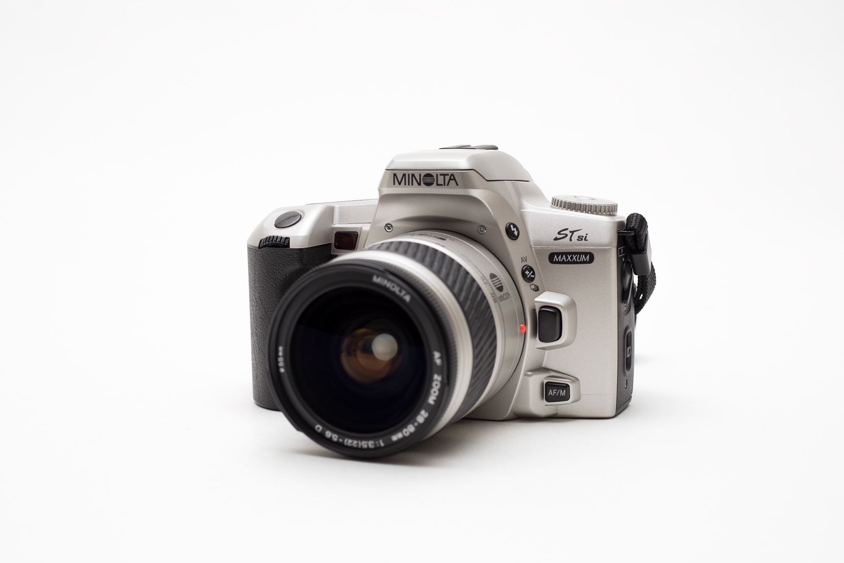 Minolta Maxxum STsi 35mm Film Camera + Lens!
