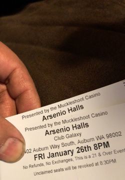 ARSENIO HALL SOLD OUT