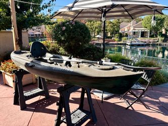 Emotion Stealth 10 Angler Fishing Kayak + Paddle